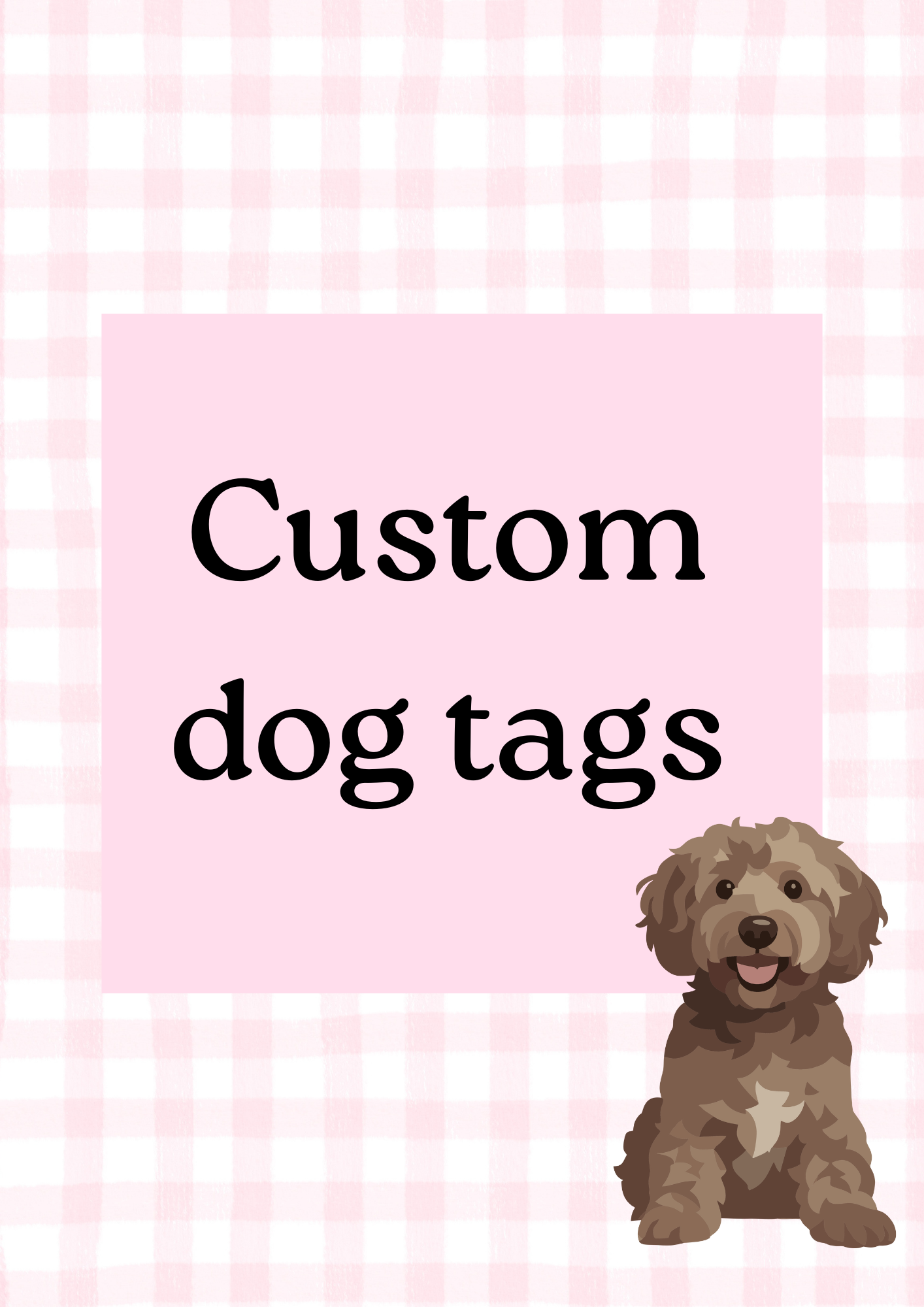 Custom dog tags