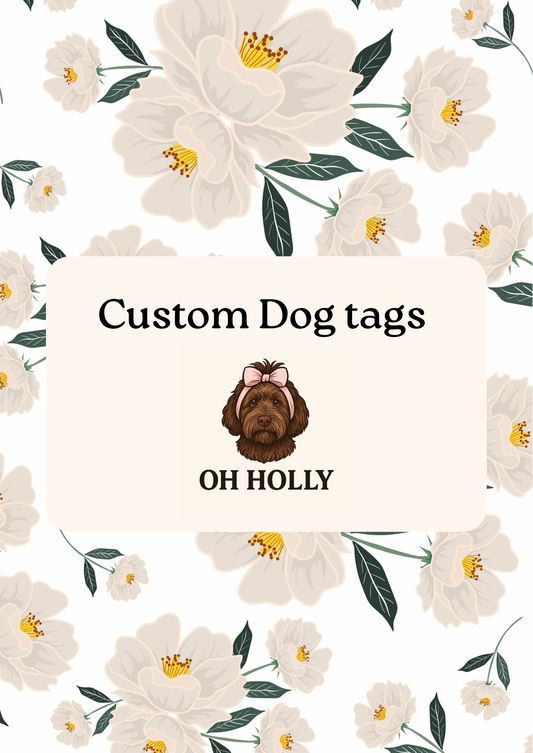 Custom dog tags