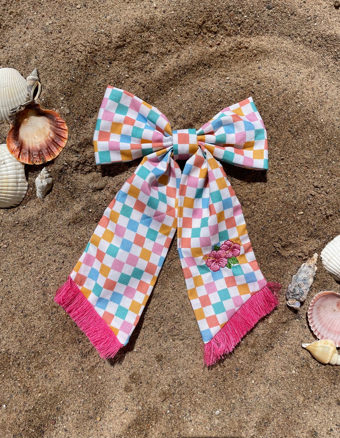Human hair bows