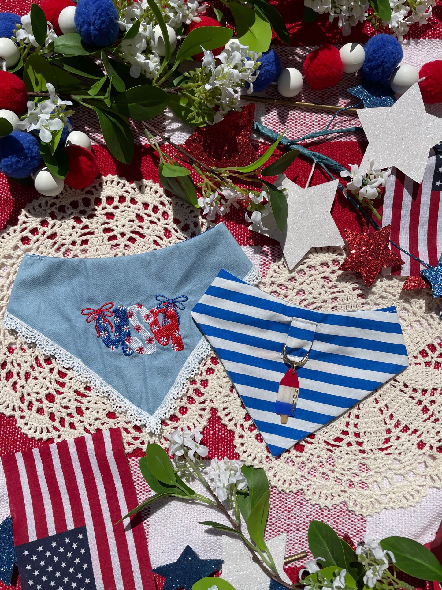 Reversible bandanas