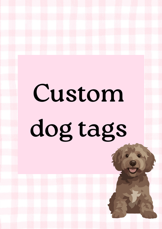 Custom dog tags