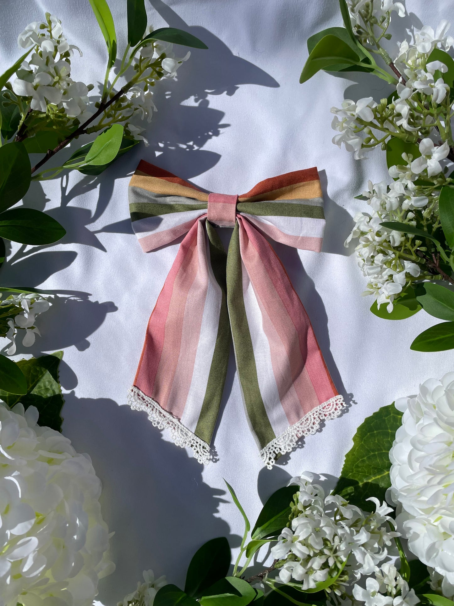 Human hair bow