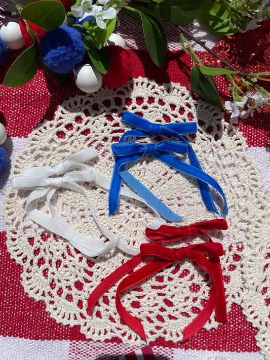 Dog hair bows