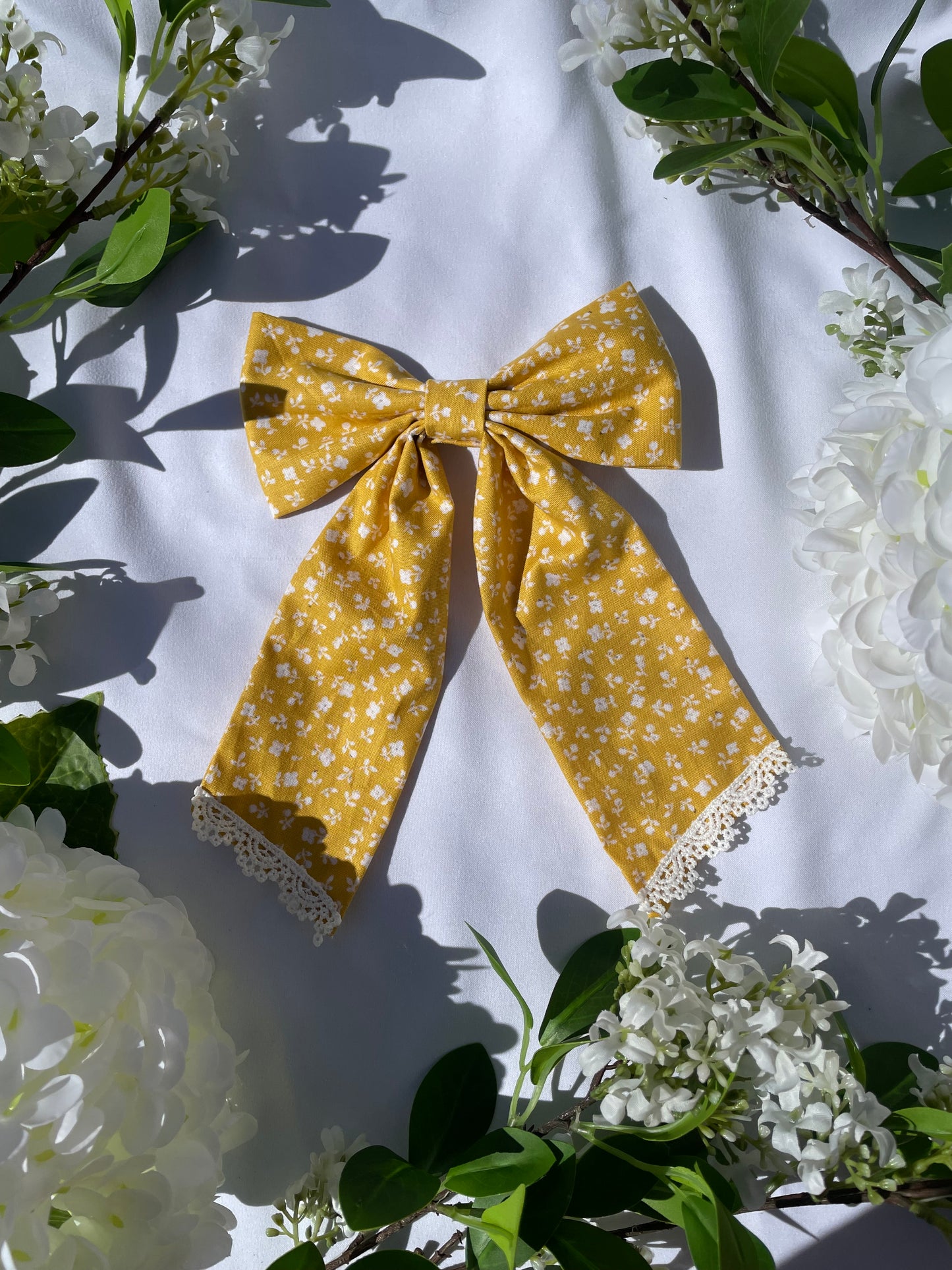 Human hair bow