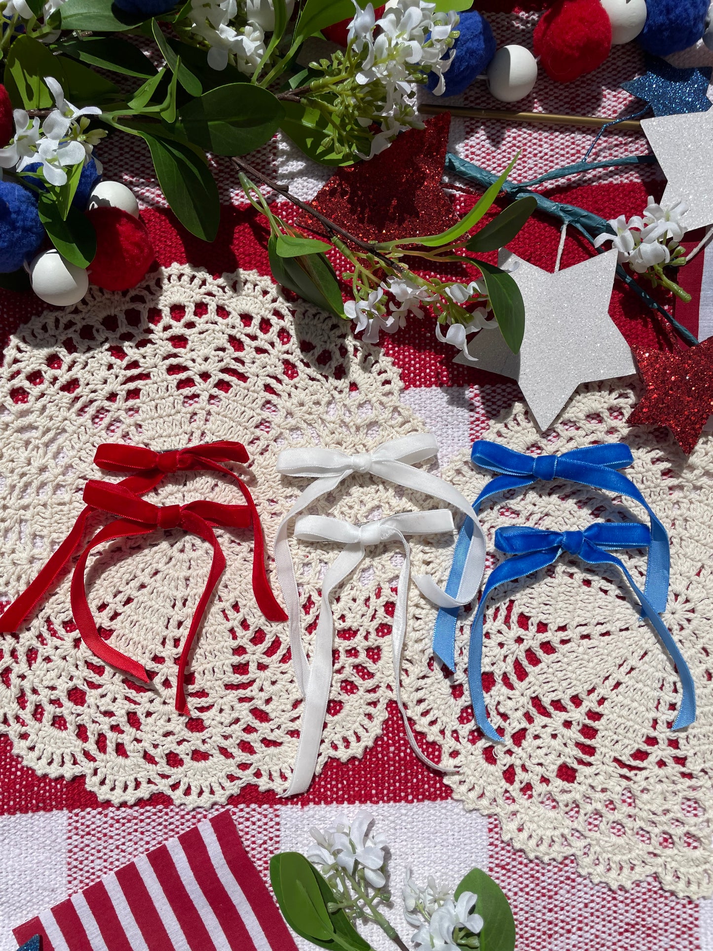 Dog hair bows